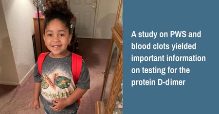 D-dimer Study Yields Important Findings on PWS and Blood Clots