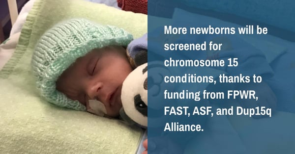 fast-asf-dup15q-and-fpwr-unite-to-fund-newborn-screening-grant