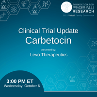 Carbetocin Clinical Trial Update [2021 Conference Video]