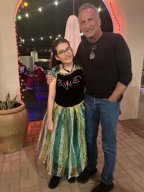 Emma&Dad Halloween 2025