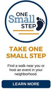 Take One SMALL Step with us as we raise funds for research!