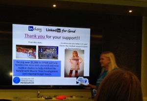 Thank you Wendy Kosmak and LinkedIn for supporting PWS Research!