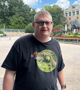 Kyle Galloway outside