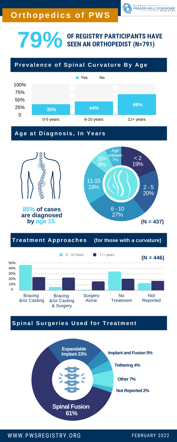 Orthopedics 2022 Registry Infographic