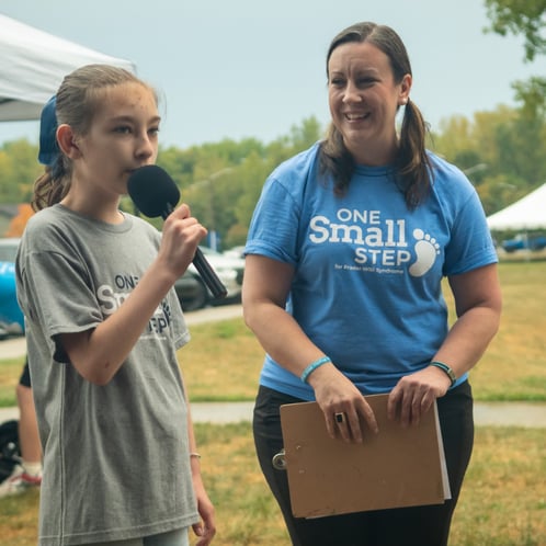 Teresa Walker and Emma Walker One Small Step speech