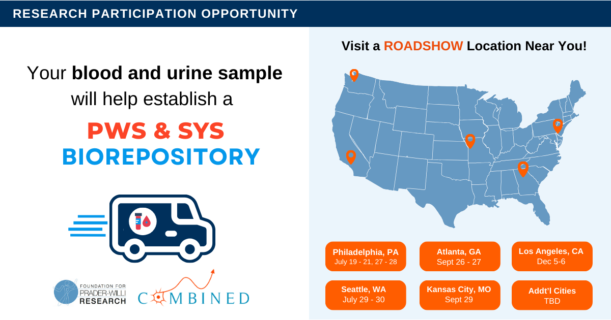Your Blood and Urine Sample Will Help Establish a PWS & SYS Biorepository