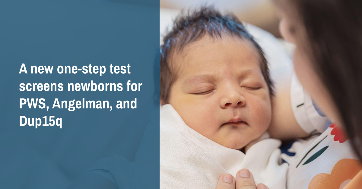 Newborn Screening Test for PWS Paves the Way for Earlier Diagnosis