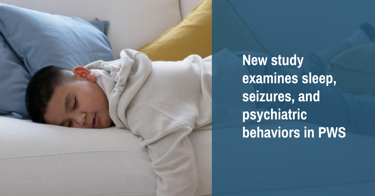 Insights Into the Sleep, Seizures, and Psychiatric Behaviors in PWS