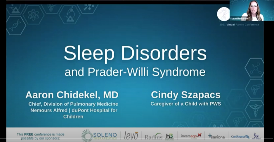 Sleep Disorders and PWS [2021 CONFERENCE VIDEO]